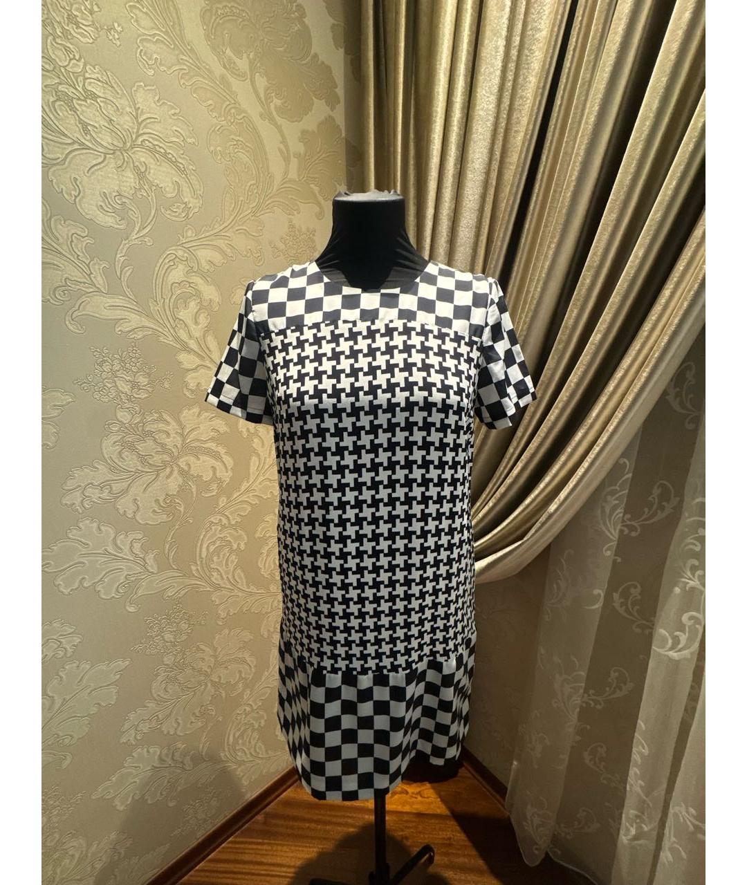 MICHAEL MICHAEL KORS Черное полиэстеровое повседневное платье, фото 5