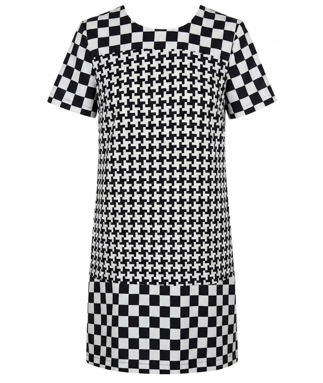 MICHAEL MICHAEL KORS Черное полиэстеровое повседневное платье, фото 1