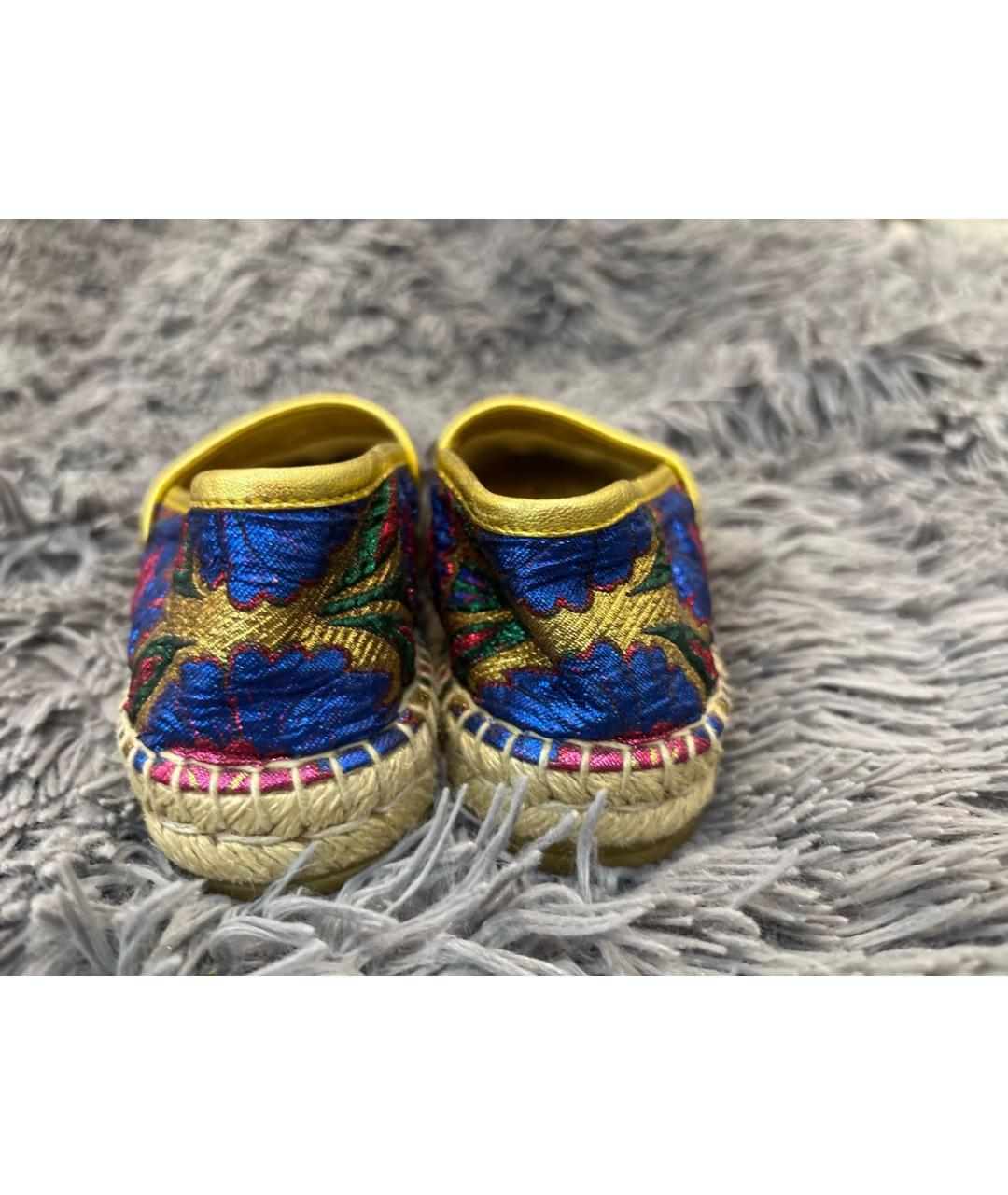 GUCCI Мульти текстильные эспадрильи, фото 4