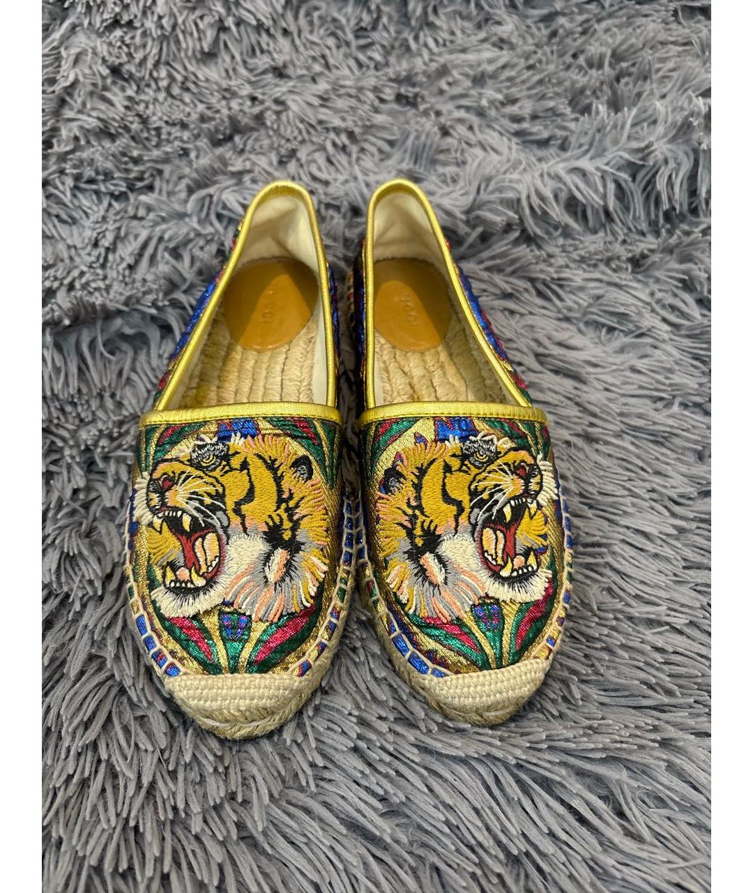 GUCCI Мульти текстильные эспадрильи, фото 2