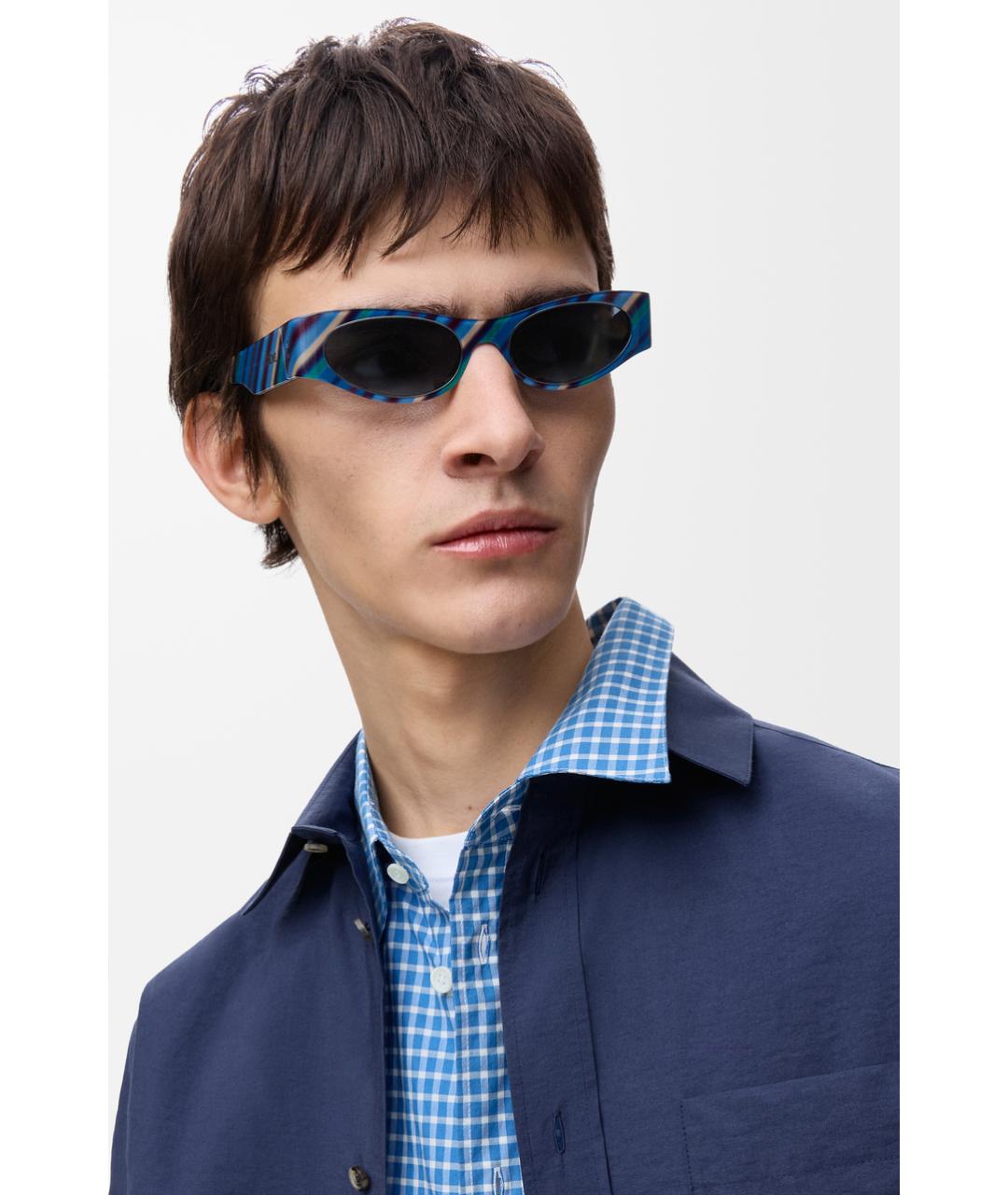 LOEWE Синие солнцезащитные очки, фото 3