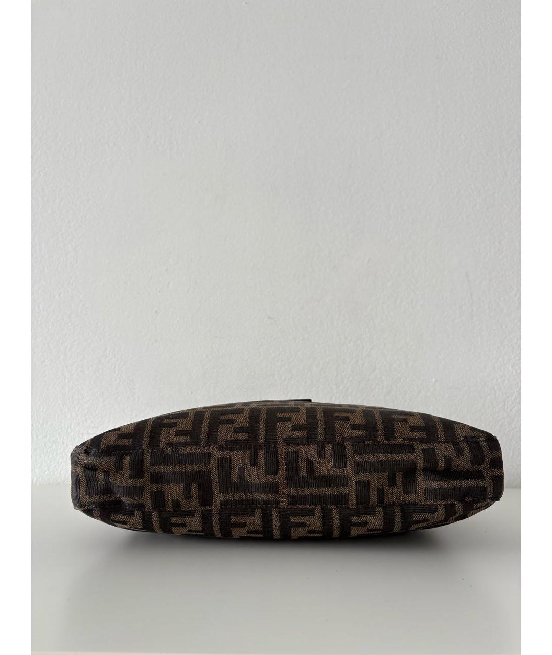 FENDI Коричневая сумка через плечо, фото 5