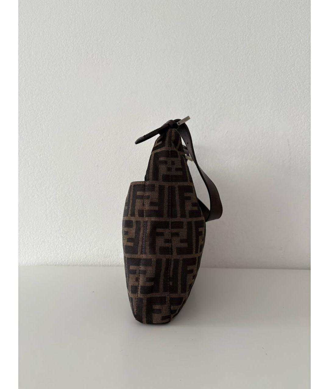 FENDI Коричневая сумка через плечо, фото 6