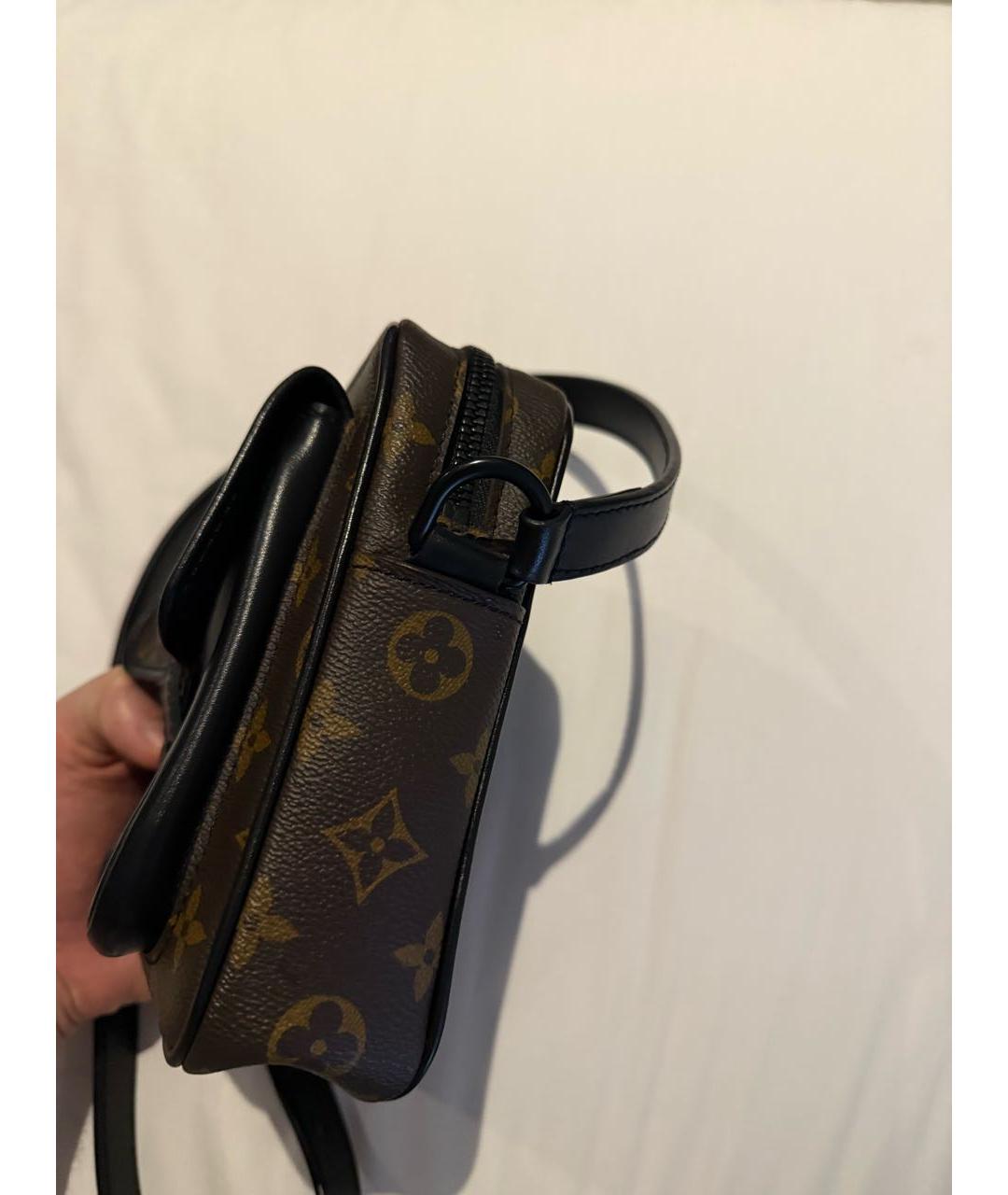 LOUIS VUITTON Коричневая сумка на плечо, фото 5