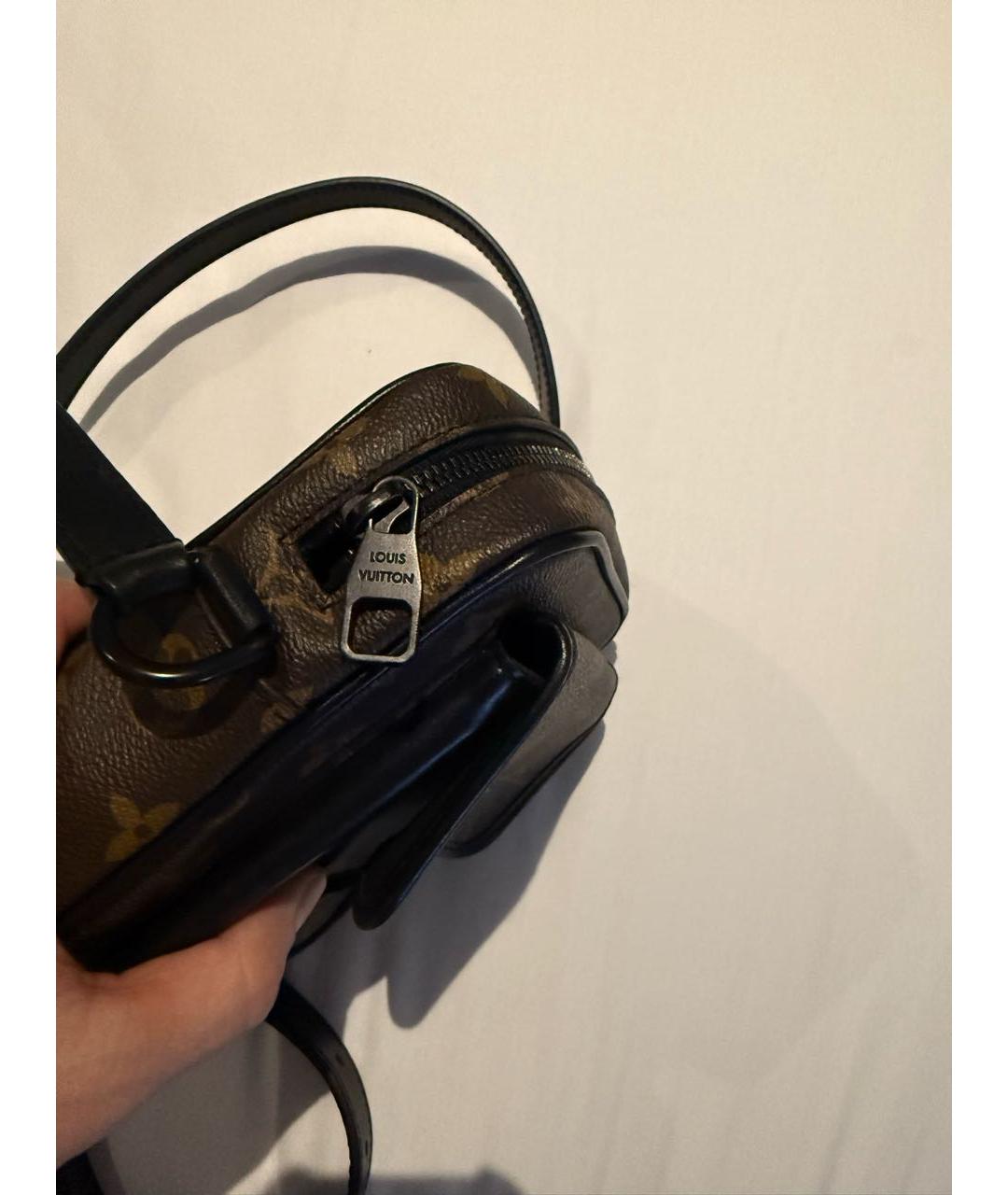 LOUIS VUITTON Коричневая сумка на плечо, фото 4