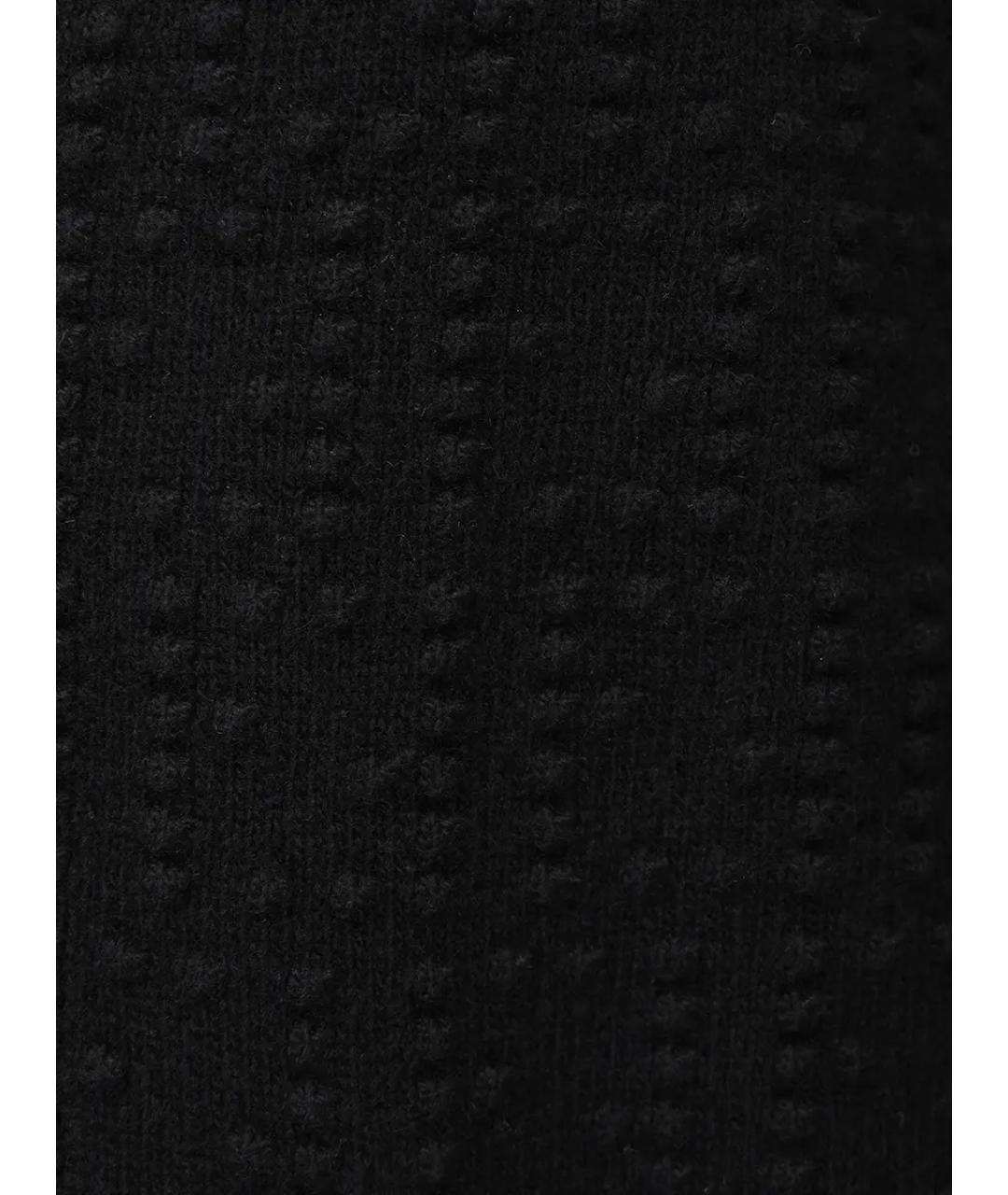 FENDI Черный шерстяной кардиган, фото 6