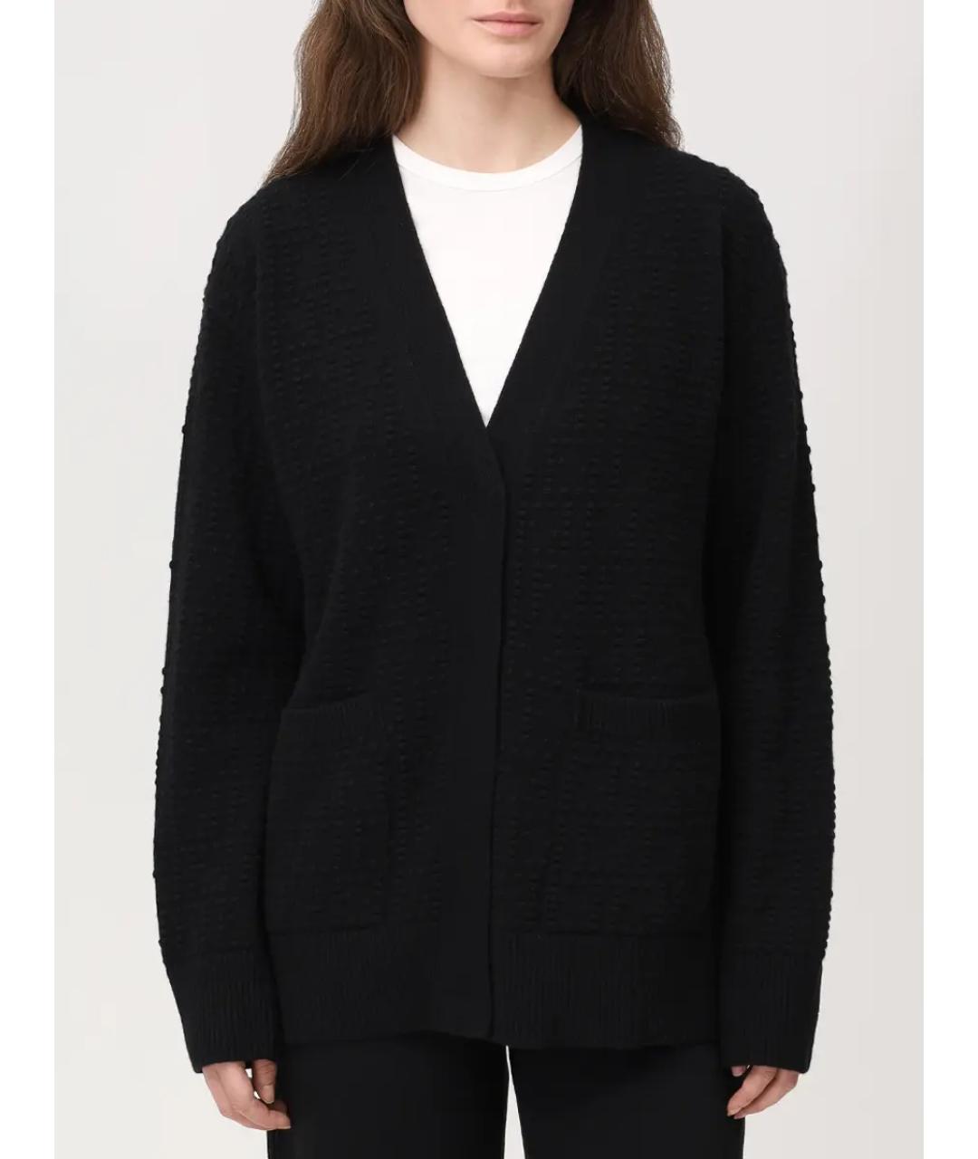 FENDI Черный шерстяной кардиган, фото 4