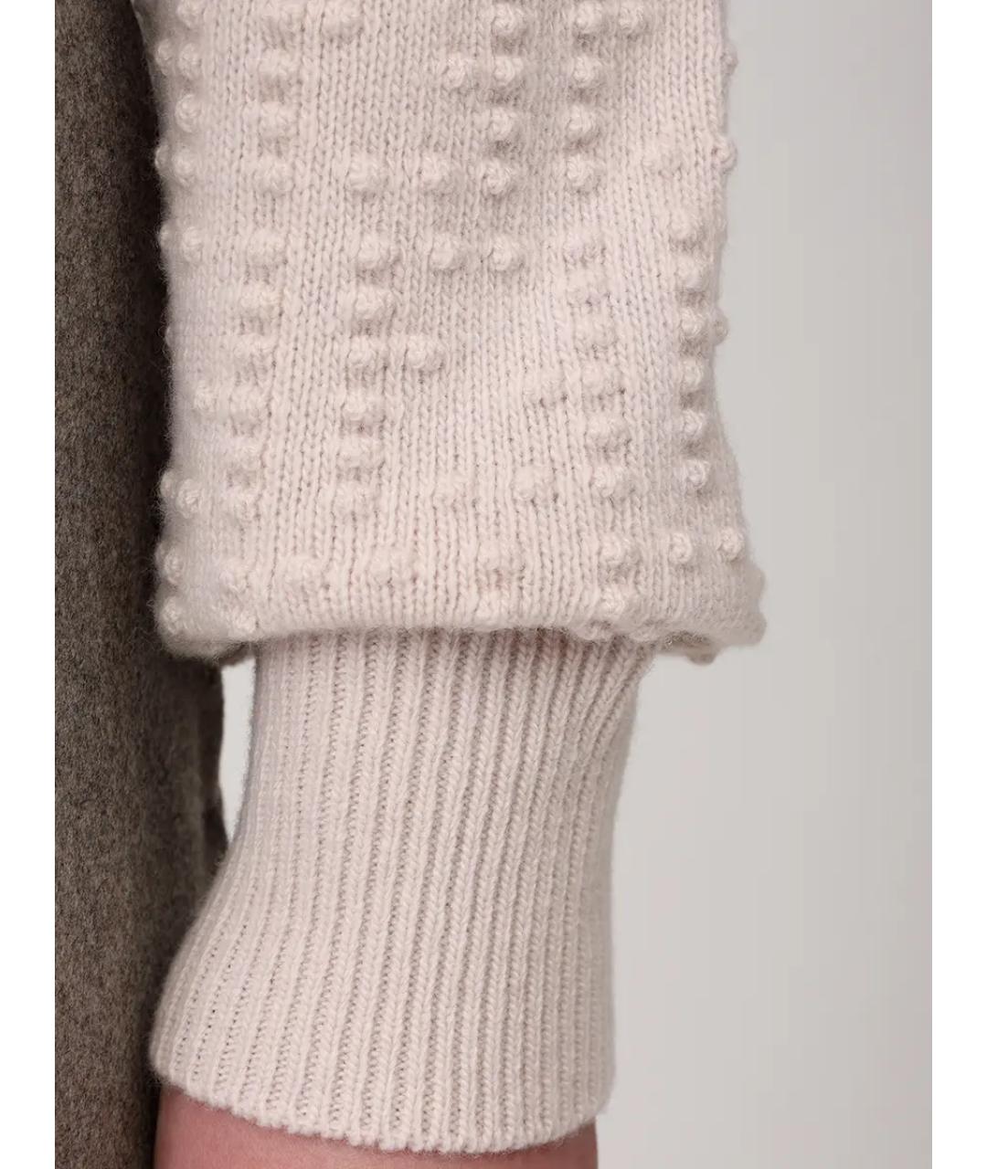 FENDI Розовый шерстяной джемпер / свитер, фото 6