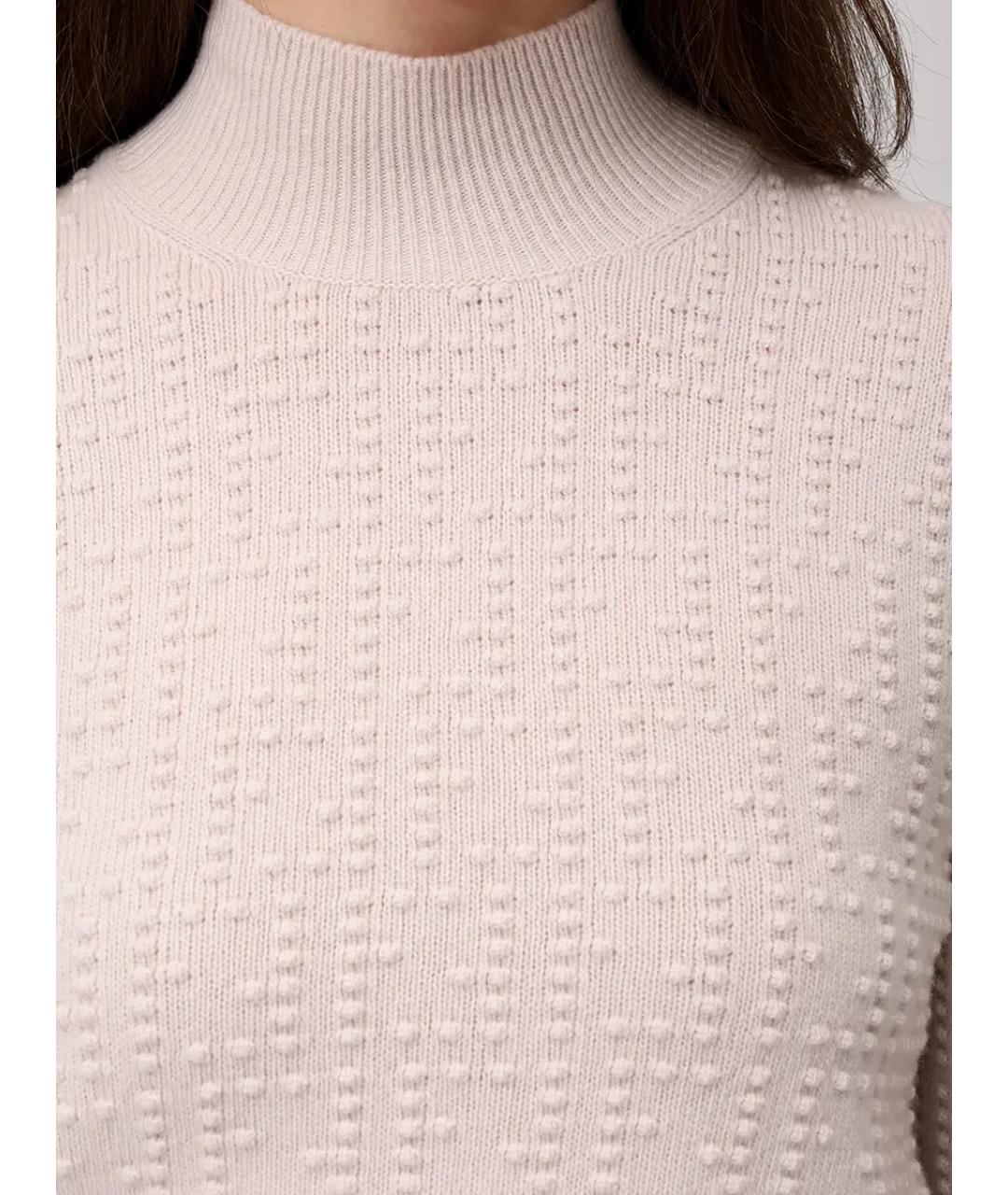 FENDI Розовый шерстяной джемпер / свитер, фото 5