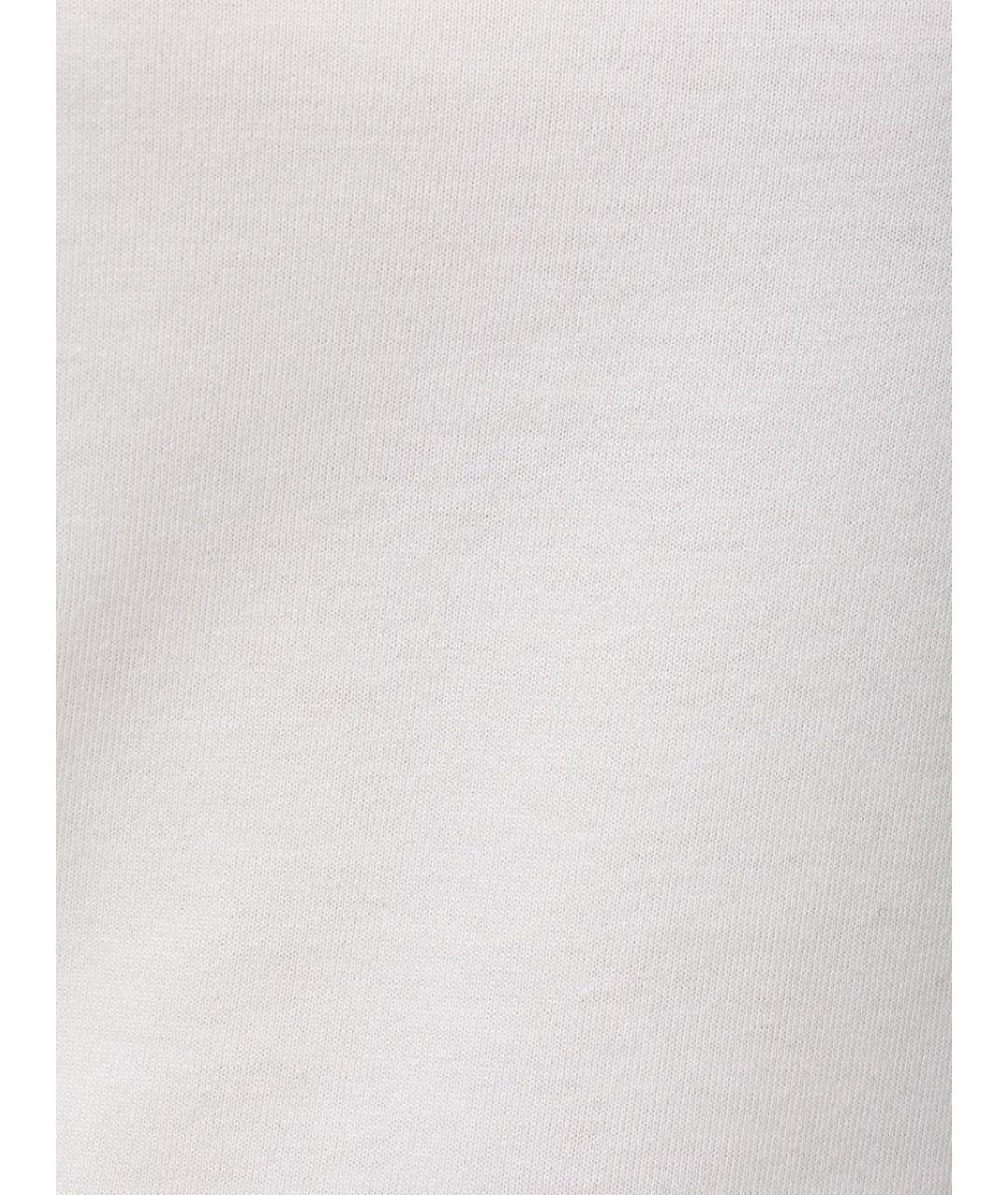 SAINT LAURENT Белая хлопковая футболка, фото 6