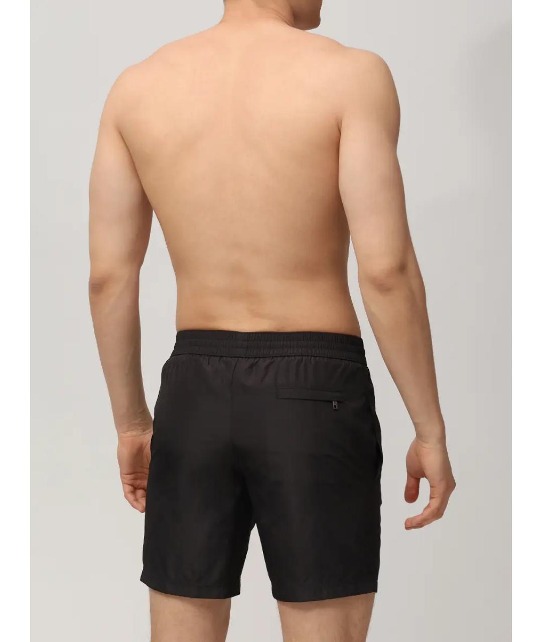 DOLCE&GABBANA Черные полиамидовые шорты, фото 3