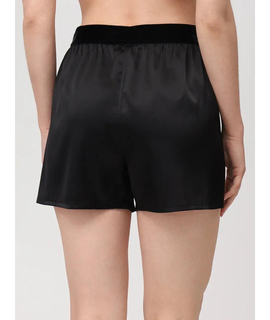TOM FORD Черные шелковые шорты, фото 3