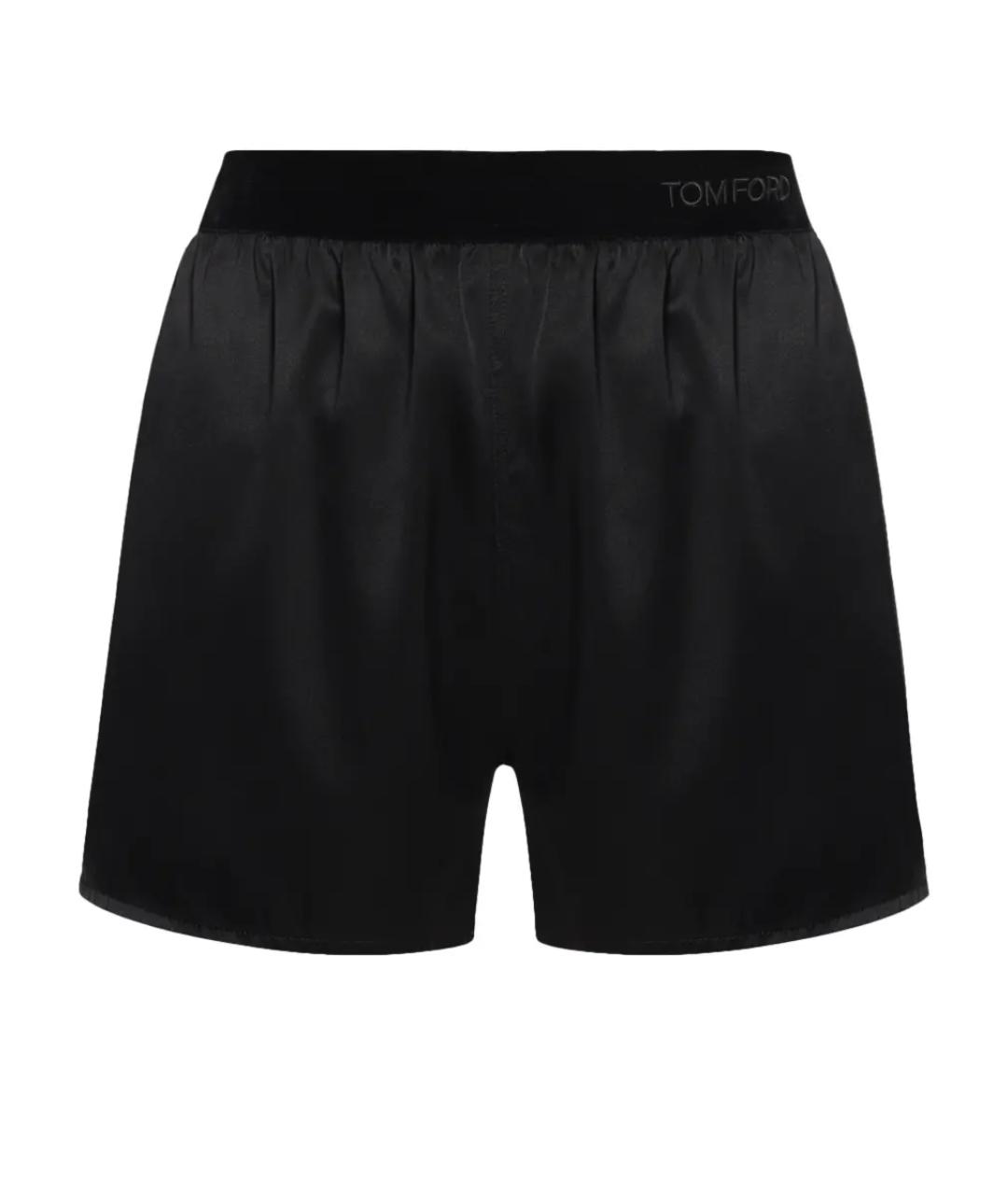 TOM FORD Черные шелковые шорты, фото 1