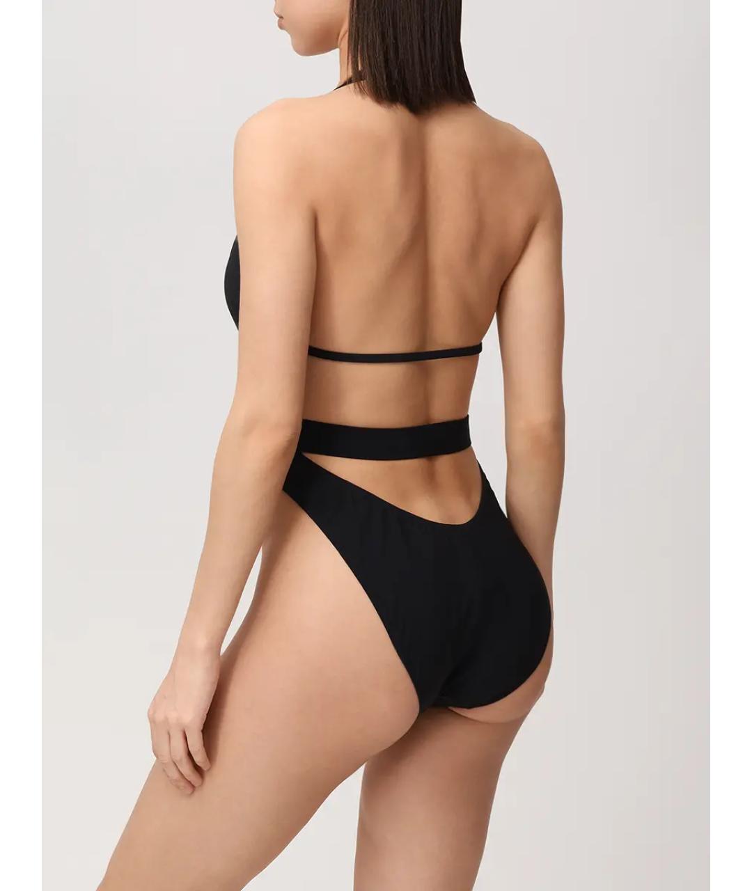 DOLCE&GABBANA Черный полиамидовый купальник, фото 3