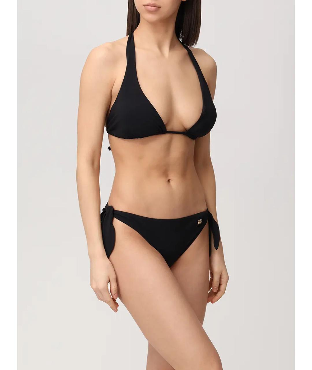 DOLCE&GABBANA Черный полиамидовый купальник, фото 2