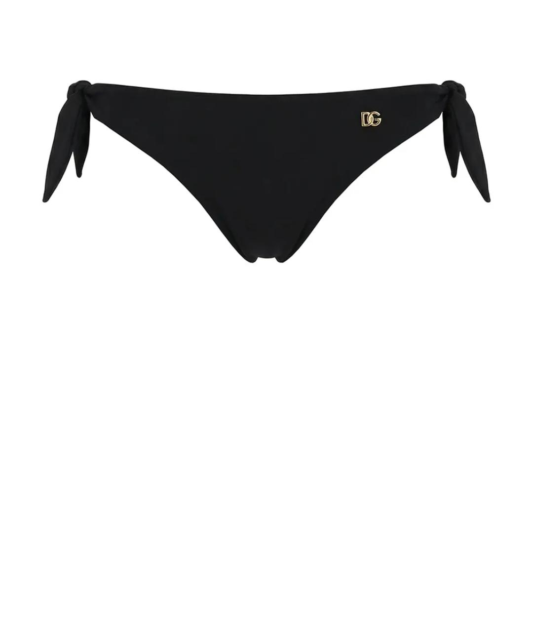 DOLCE&GABBANA Черный полиамидовый купальник, фото 1