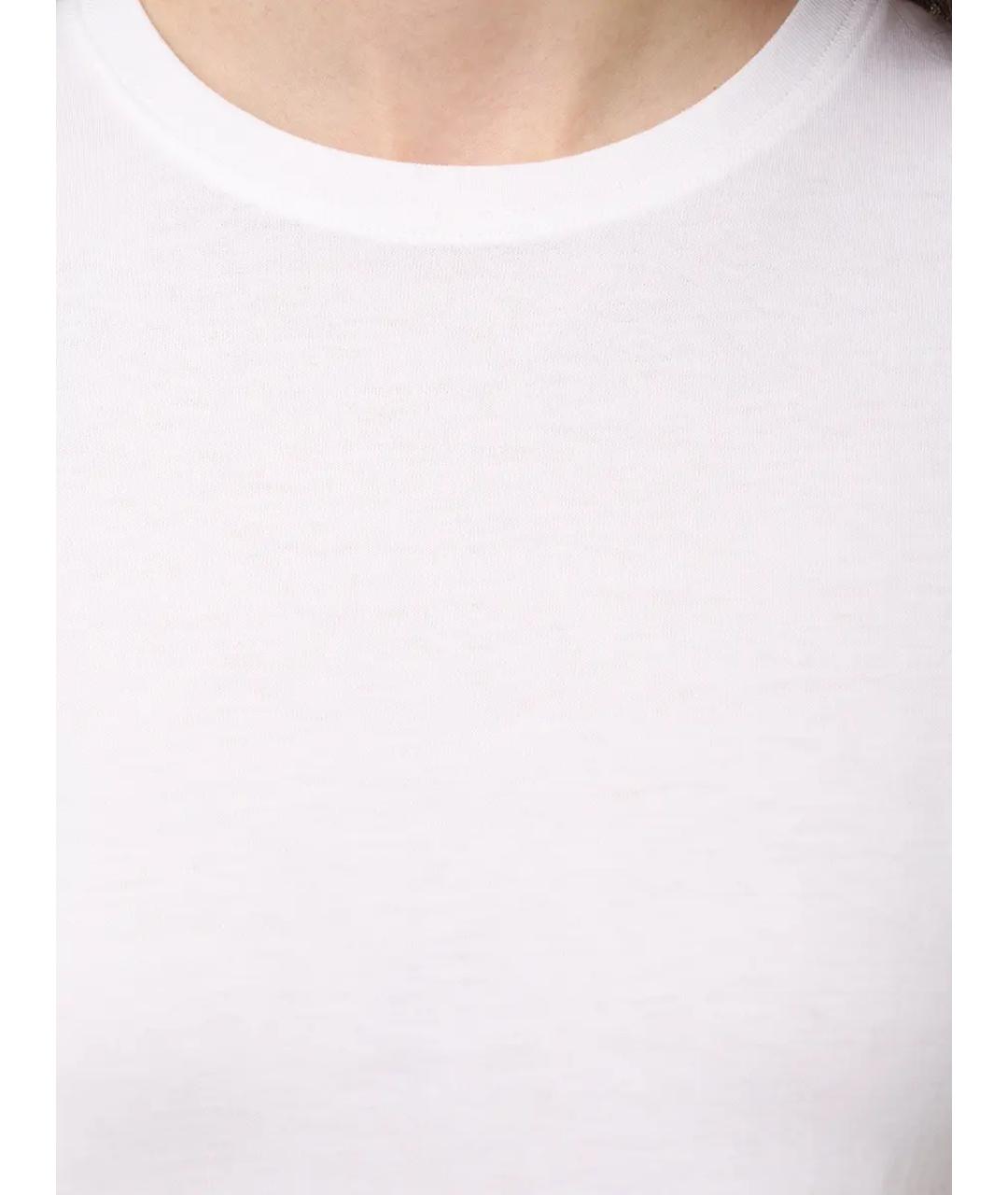 TOM FORD Белая хлопковая футболка, фото 6