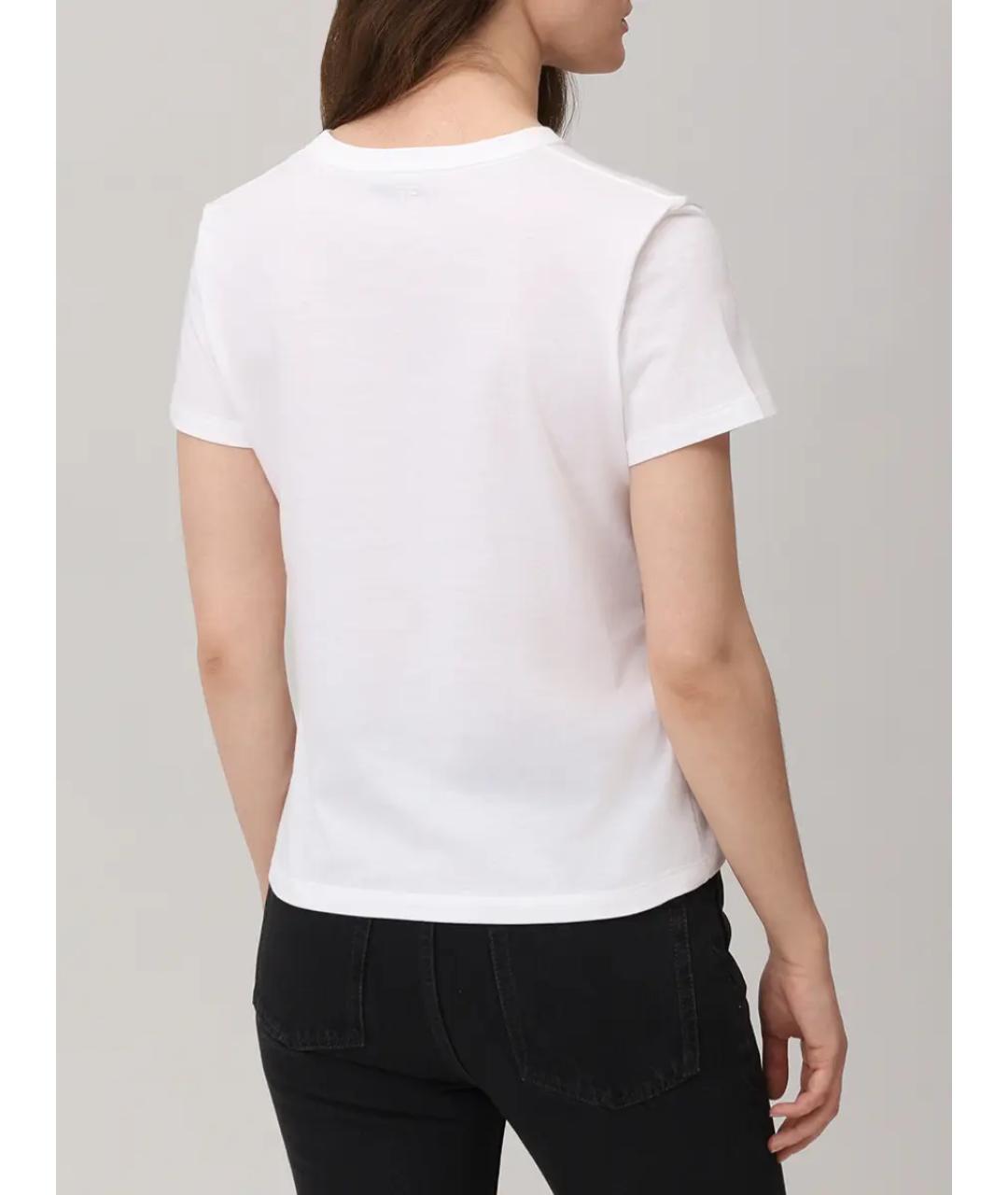 TOM FORD Белая хлопковая футболка, фото 3