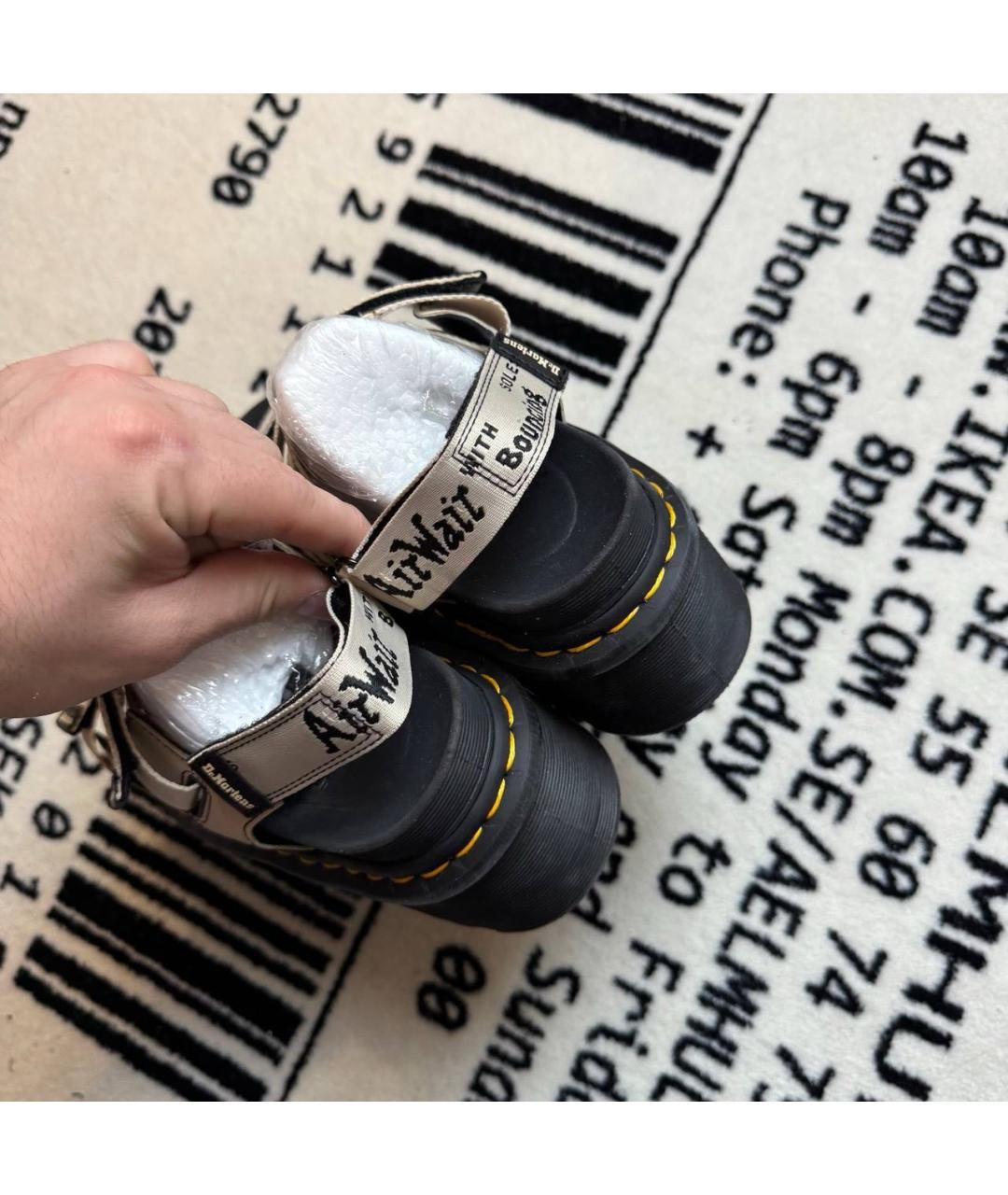 DR. MARTENS Бежевые сандалии, фото 4