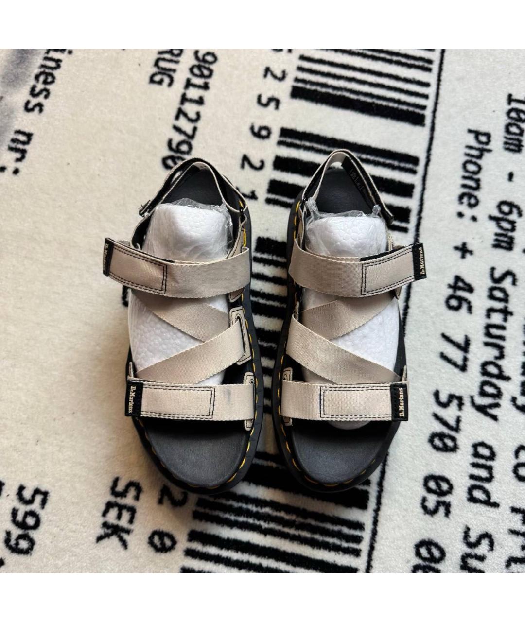 DR. MARTENS Бежевые сандалии, фото 2