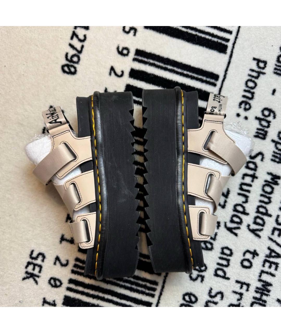 DR. MARTENS Бежевые сандалии, фото 3