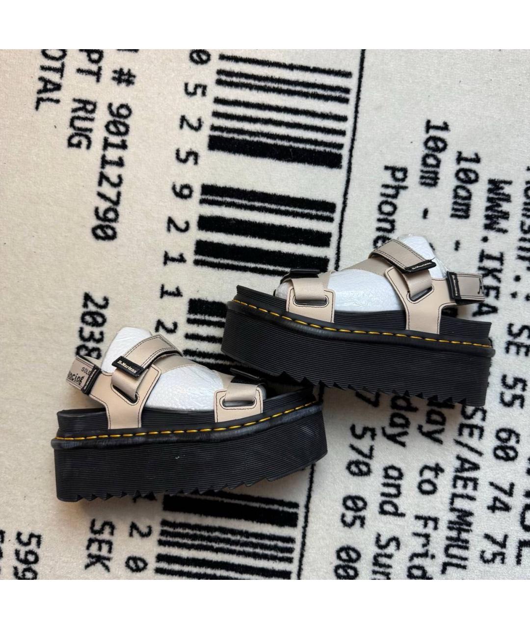 DR. MARTENS Бежевые сандалии, фото 6