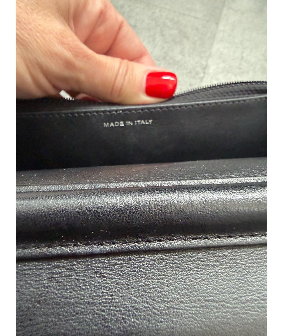 CHANEL Антрацитовая кожаная сумка через плечо, фото 7