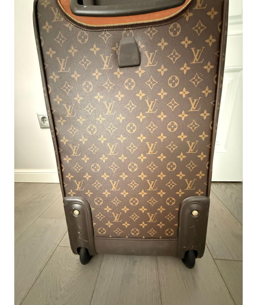 LOUIS VUITTON Коричневая дорожная/спортивная сумка, фото 3