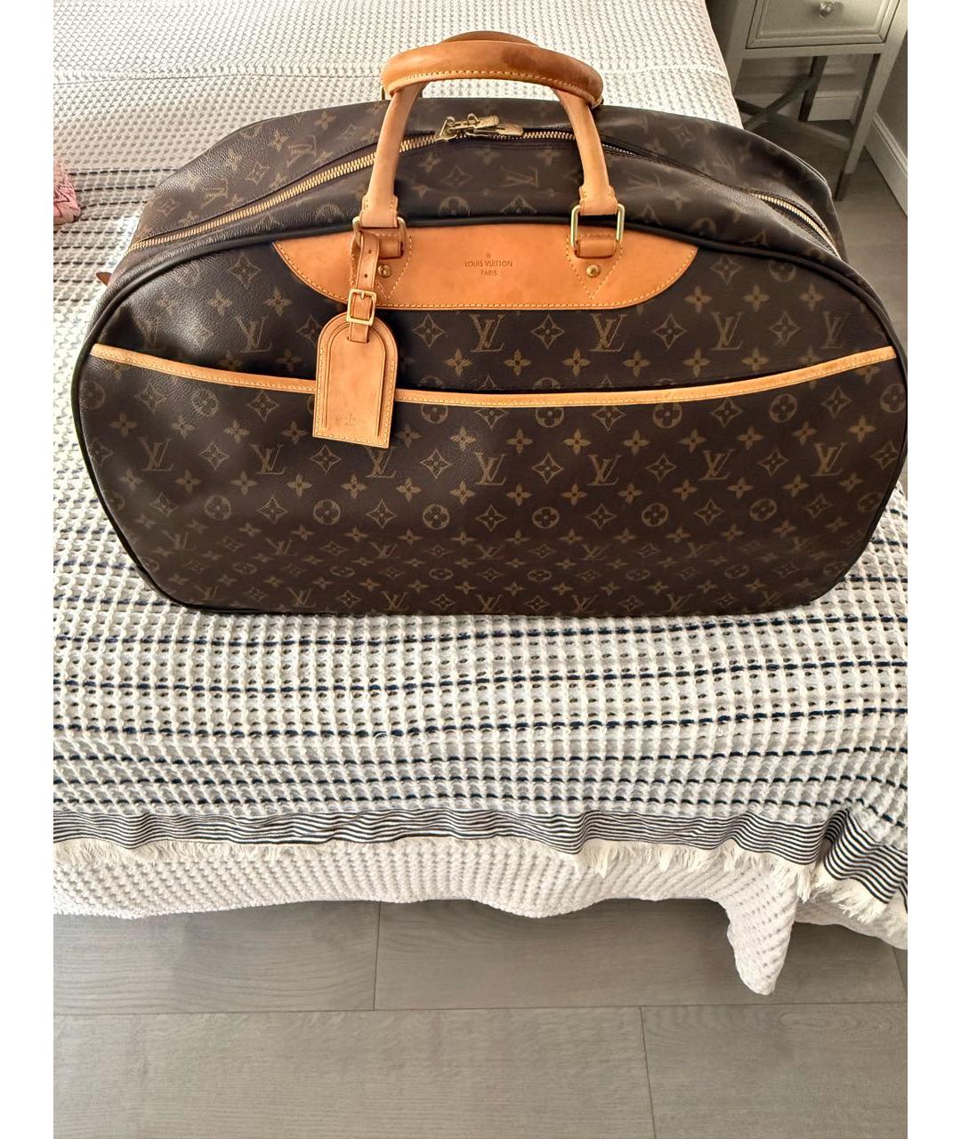 LOUIS VUITTON Коричневая дорожная/спортивная сумка, фото 2