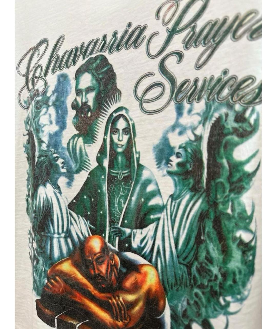 WILLY CHAVARRIA Белая хлопковая футболка, фото 3