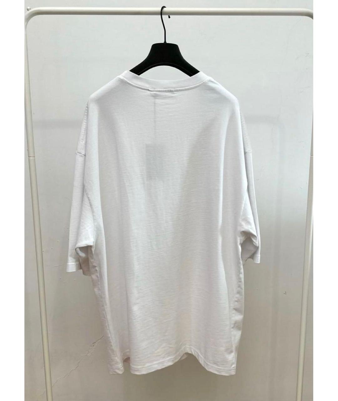 WILLY CHAVARRIA Белая хлопковая футболка, фото 2