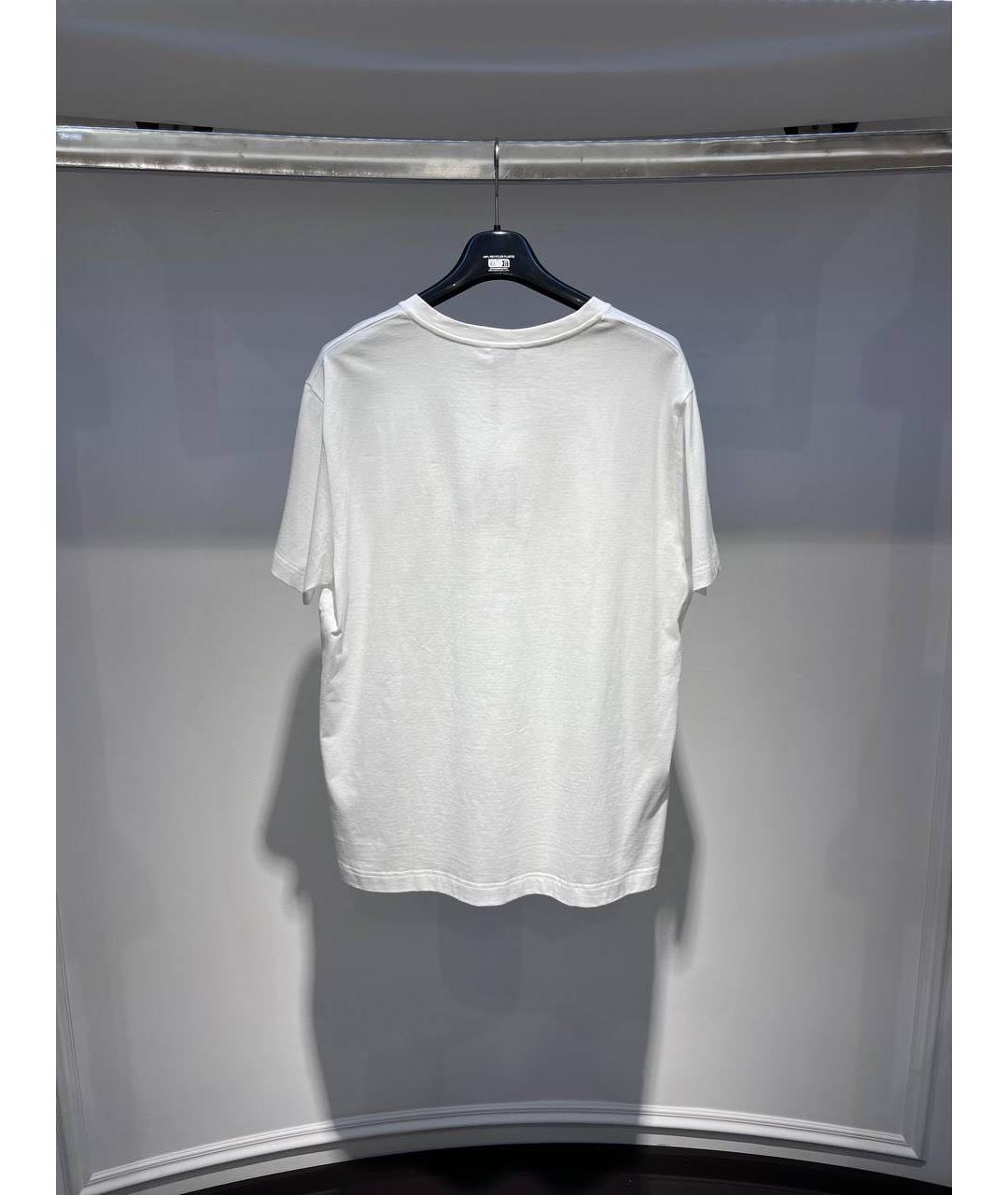 ETRO Белая хлопковая футболка, фото 2