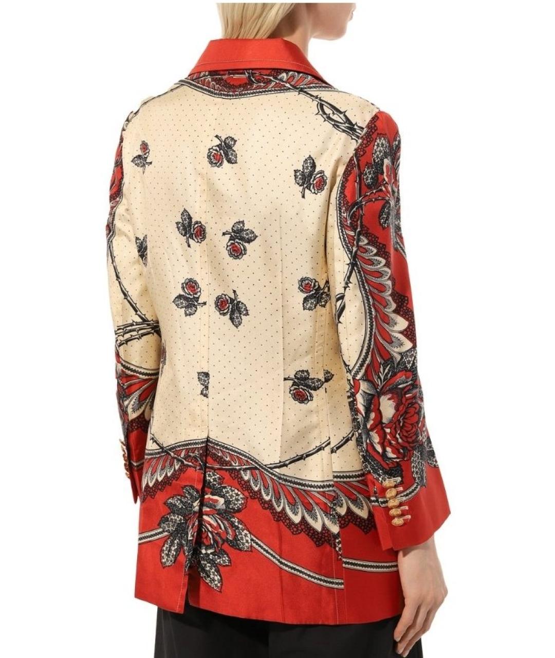 GUCCI Шелковый жакет/пиджак, фото 4