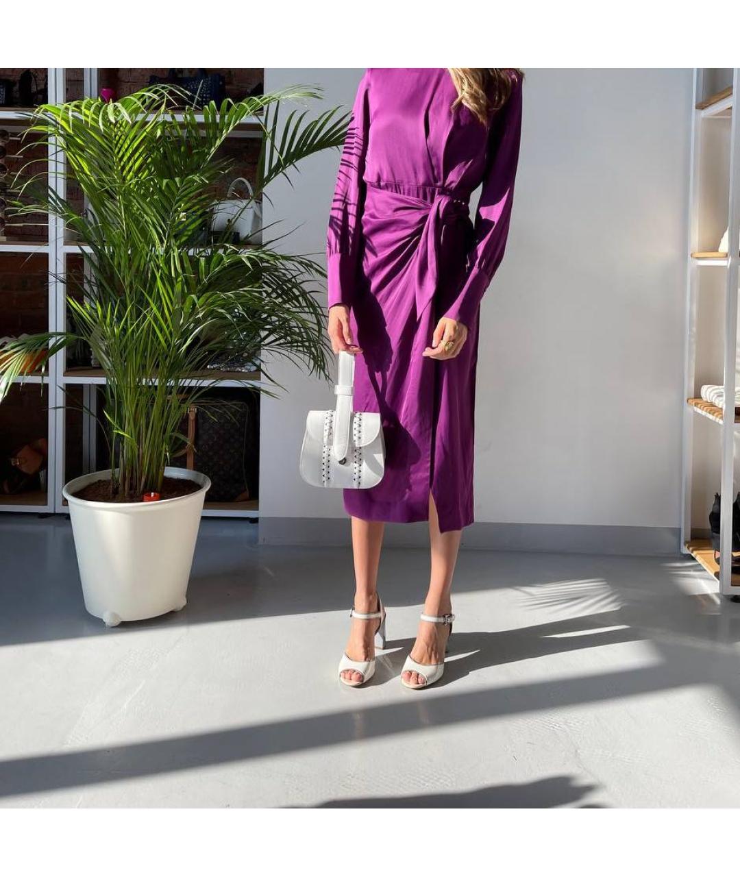 FENDI Белые босоножки из лакированной кожи, фото 3