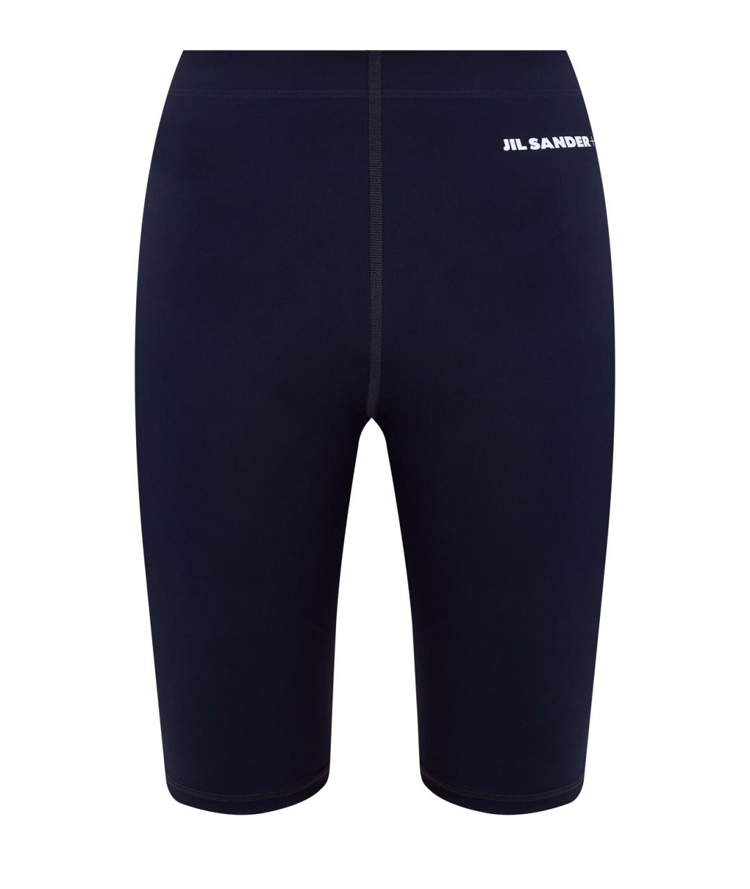 JIL SANDER Черные полиамидовые леггинсы и велосипедки, фото 1