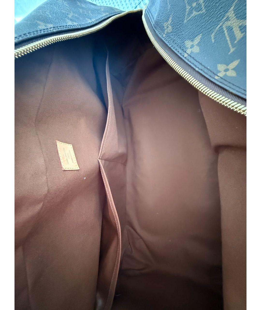 LOUIS VUITTON Коричневая дорожная/спортивная сумка, фото 4