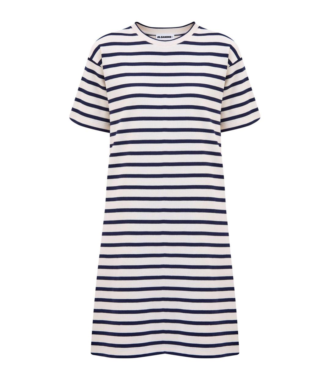 JIL SANDER Мульти хлопковое повседневное платье, фото 1