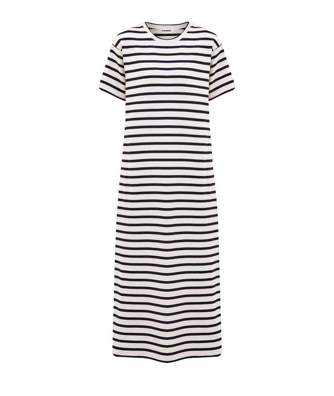 JIL SANDER Мульти хлопковое повседневное платье, фото 1