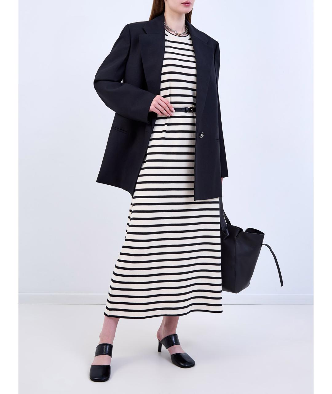 JIL SANDER Мульти хлопковое повседневное платье, фото 2