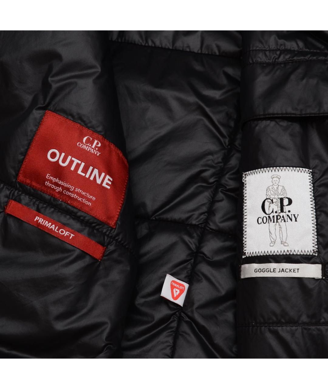 CP COMPANY Черная полиамидовая куртка, фото 7