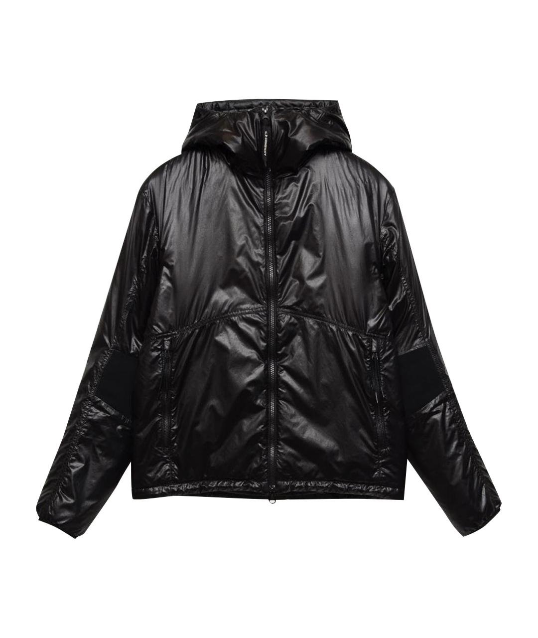 CP COMPANY Черная полиамидовая куртка, фото 1