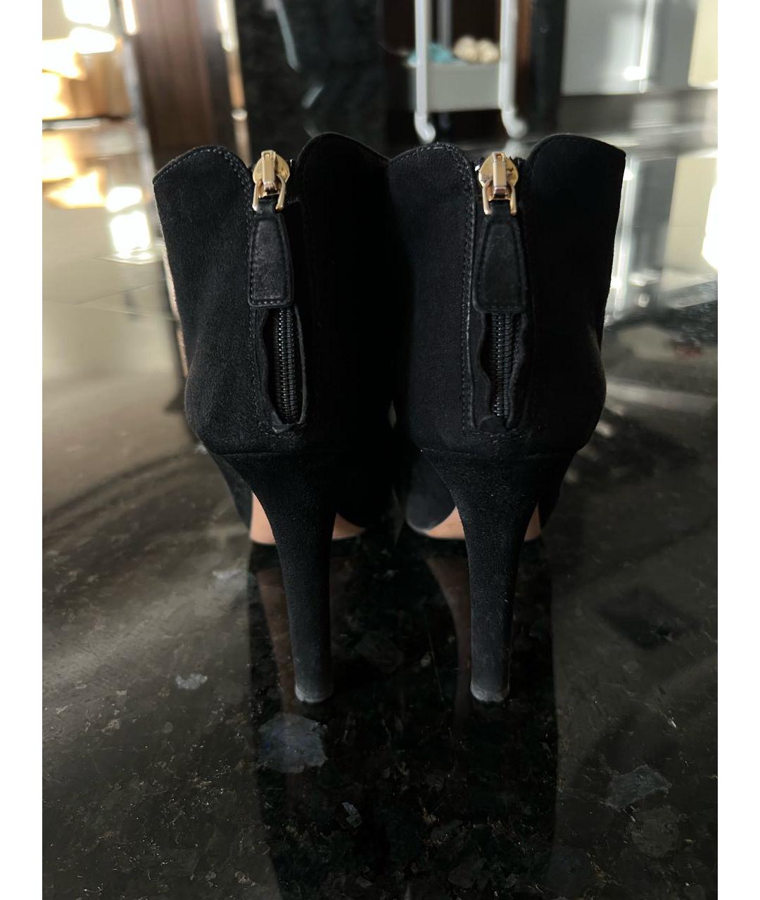 PRADA Черные замшевые ботильоны, фото 6