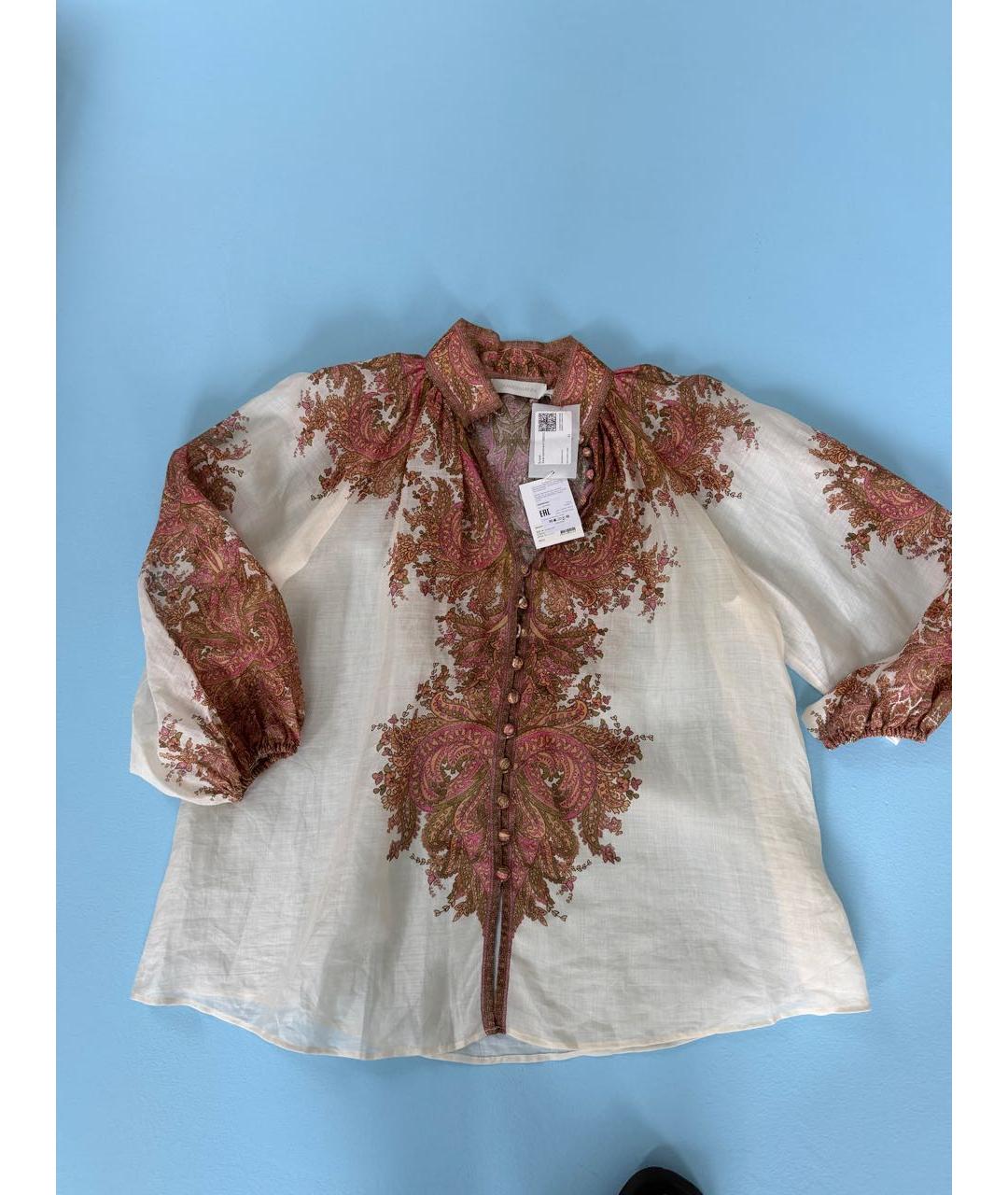 ZIMMERMANN Бежевый повседневный костюм, фото 5