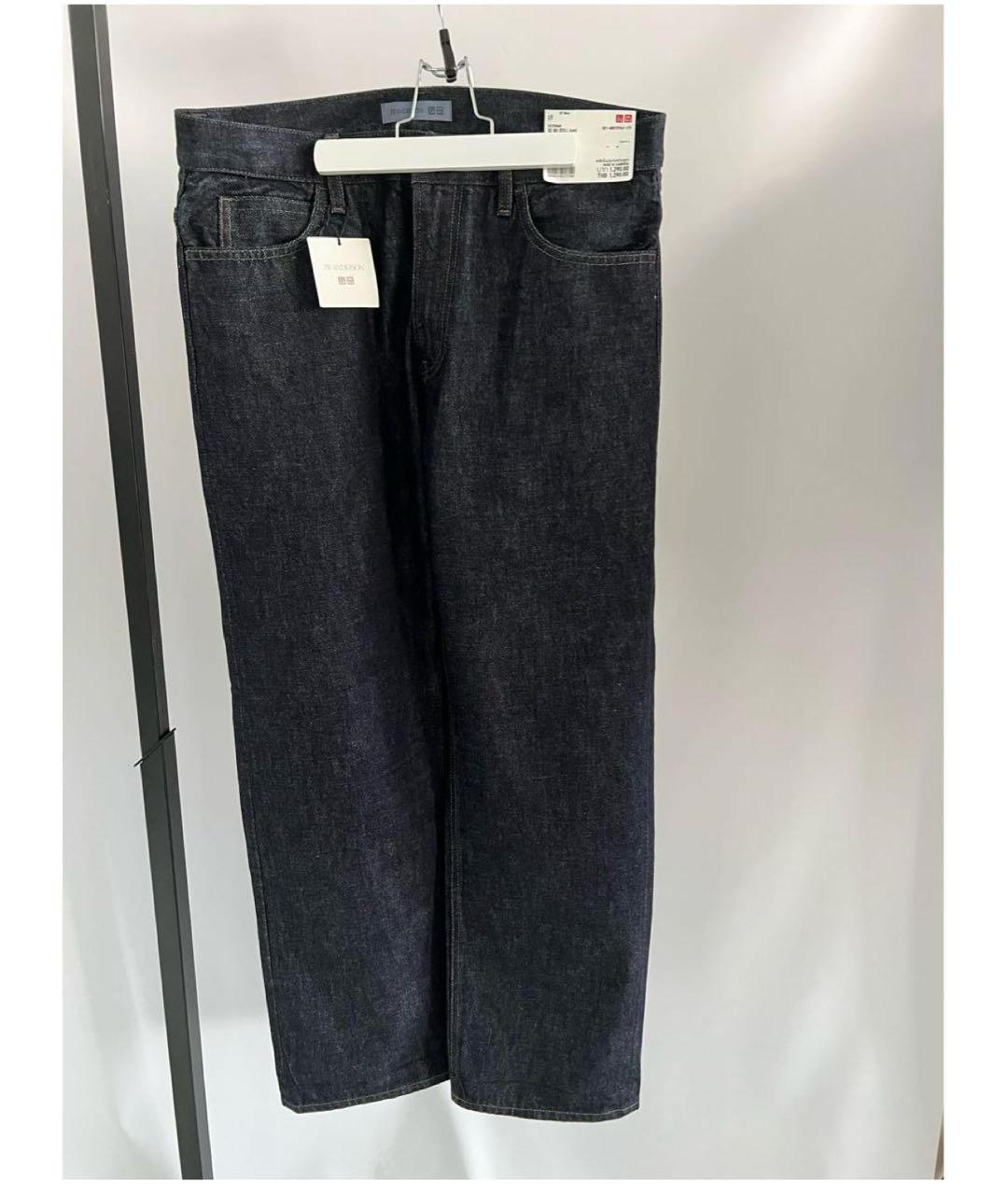 J.W.ANDERSON Черные хлопковые прямые джинсы, фото 5