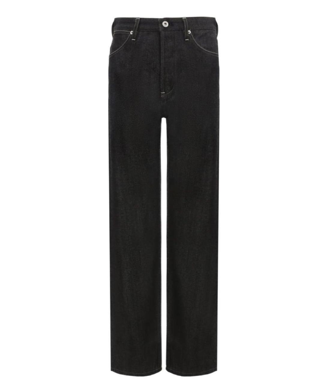 J.W.ANDERSON Черные хлопковые прямые джинсы, фото 8