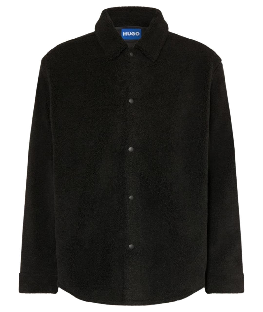 HUGO Черная полиэстеровая куртка, фото 1