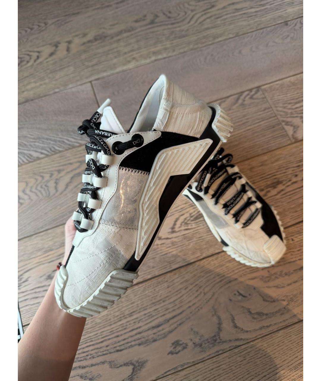 DOLCE&GABBANA Мульти текстильные кеды, фото 6