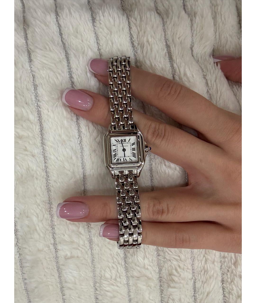 CARTIER Серебряные часы, фото 4