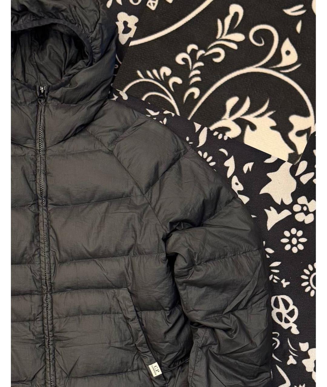 CP COMPANY Черная полиамидовая куртка, фото 3