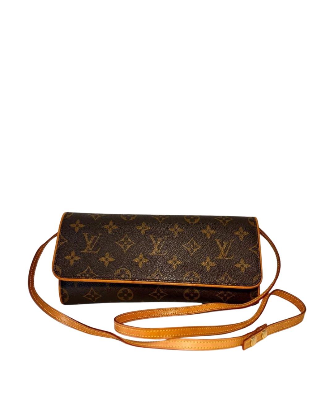 LOUIS VUITTON Коричневая сумка через плечо, фото 1